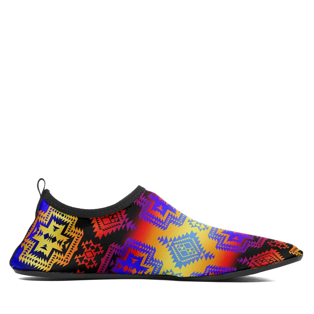 Kids Pretty Blanket Sunset Sockamoccs Slip On Shoes