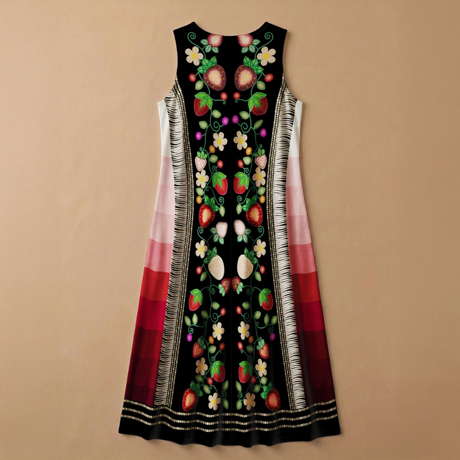 Berry Rites Black 2 Long Dress - Beary Soup