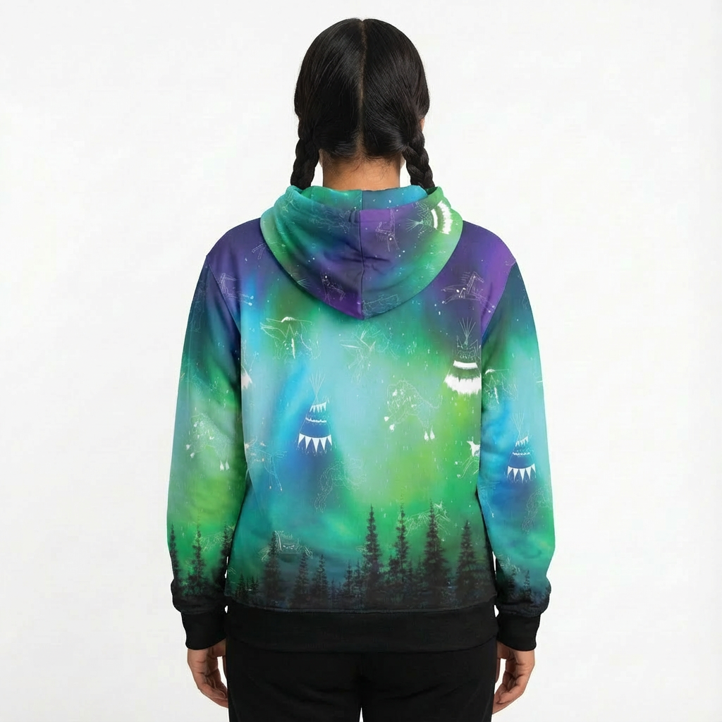 Aurora Medicine Animals Pullover Hoodie