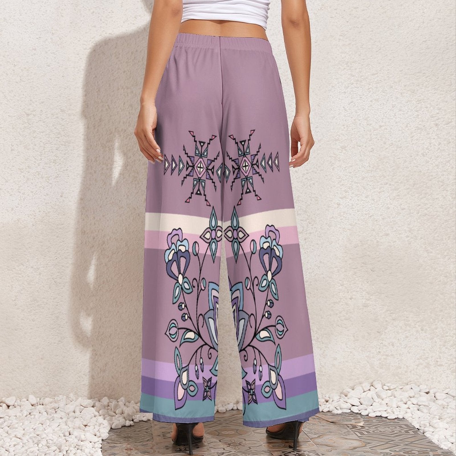 Snow Petal Spirit Ribbon Pant