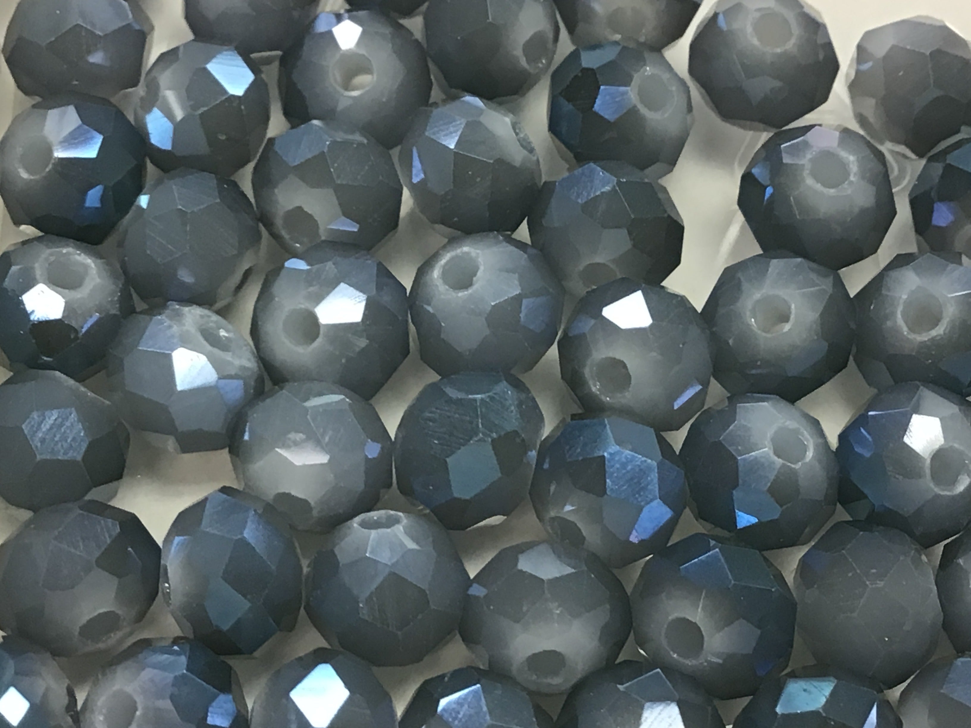 6mm Rondelle Glass Bead - Crystal Farm