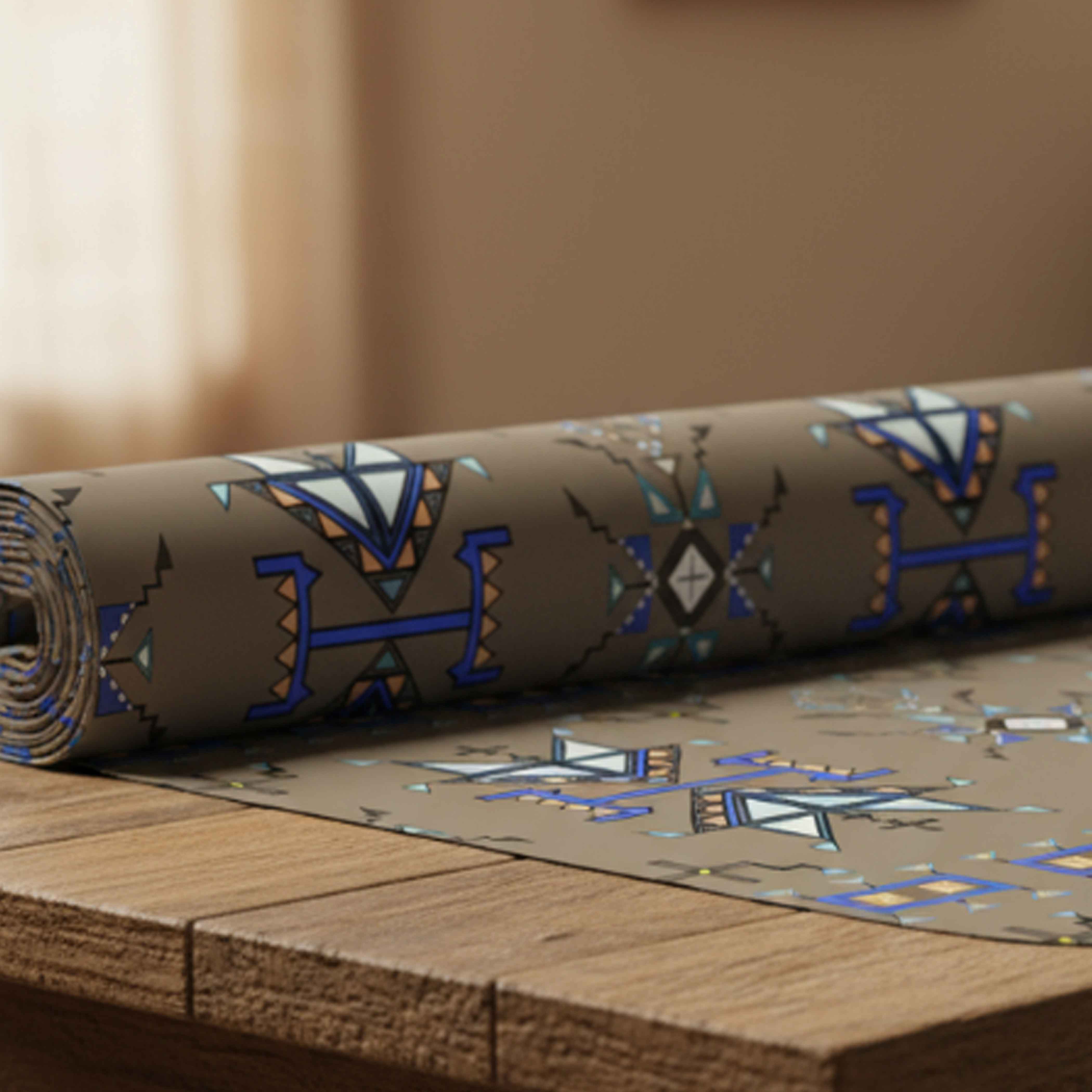 Eagle Strike Brown Cotton Poplin