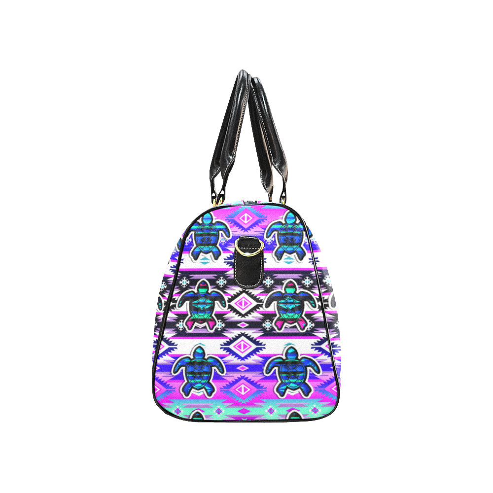 Adobe Dance Turtle New Waterproof Travel Bag/Large (Model 1639)