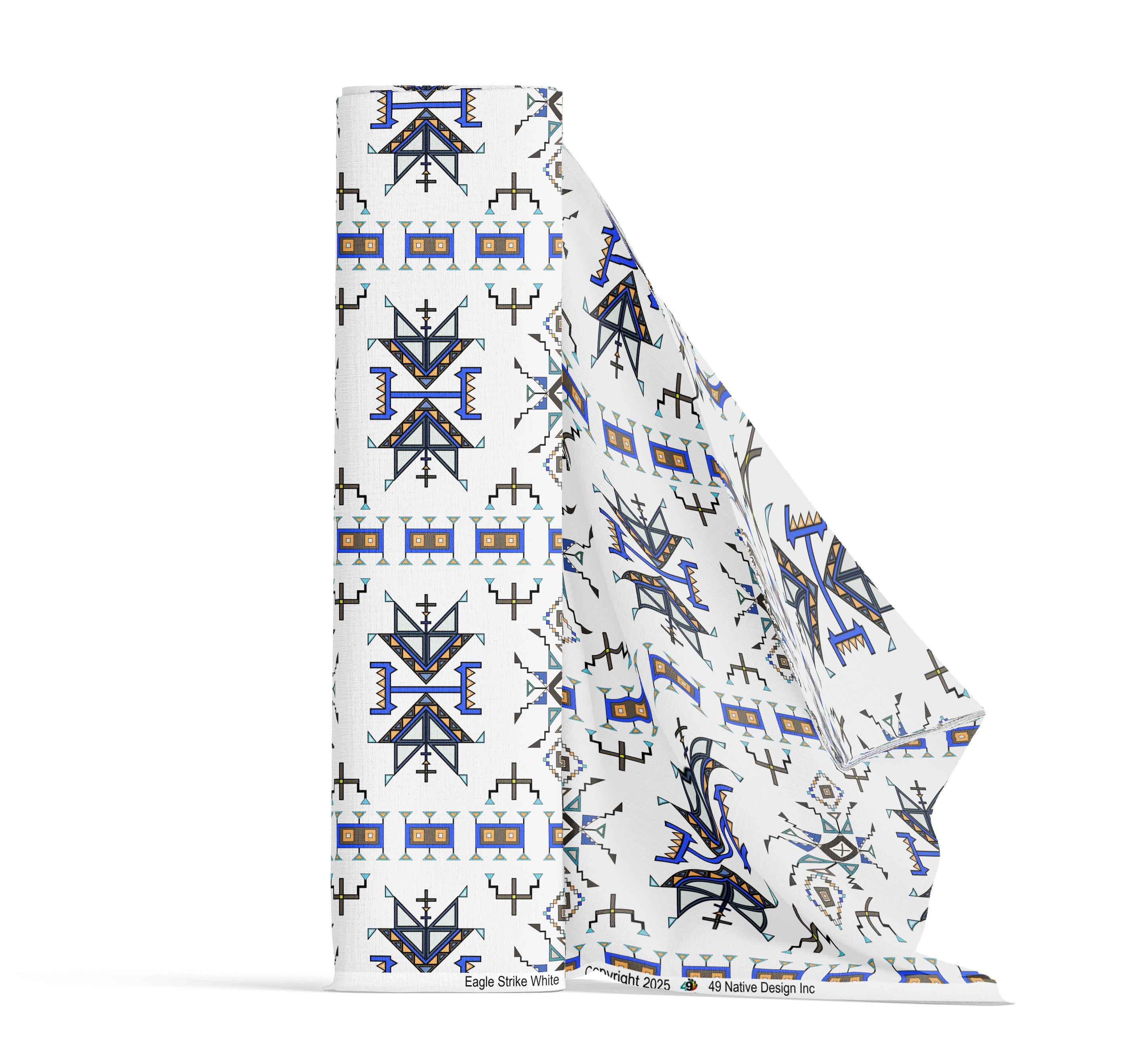 Eagle Strike White Cotton Poplin