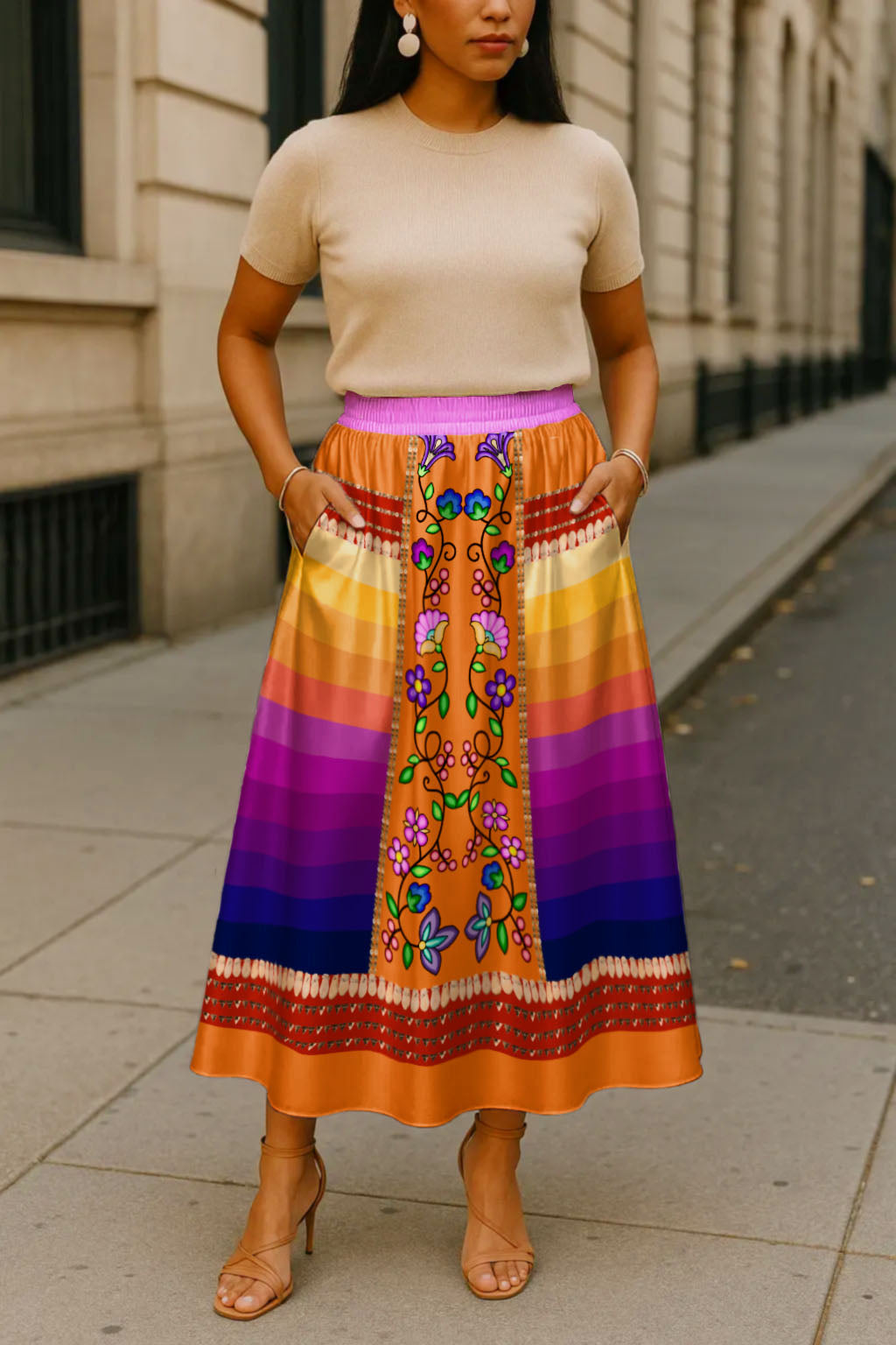 Grandmother Legacy Orange 2 Skirt