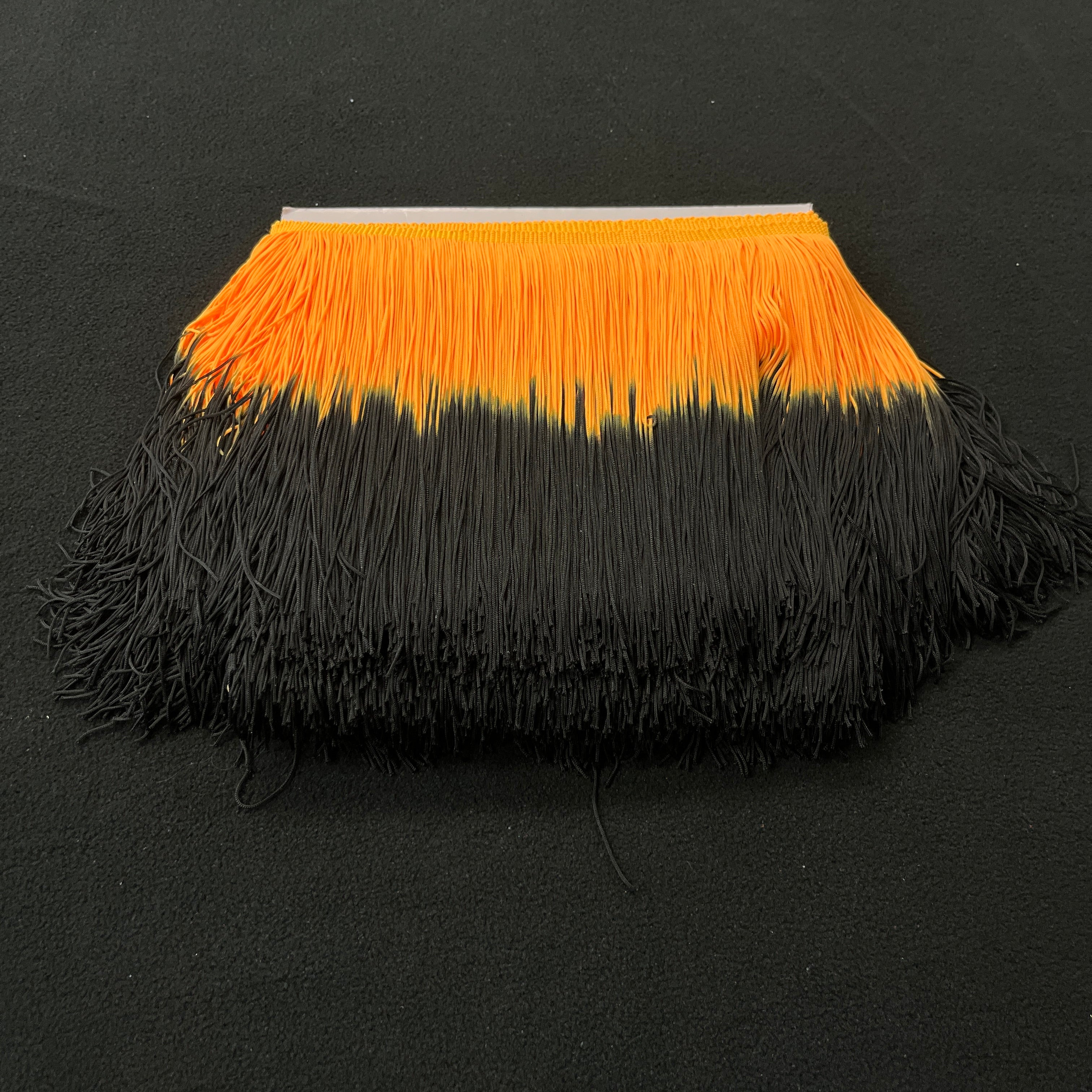 Orange Black Fringe