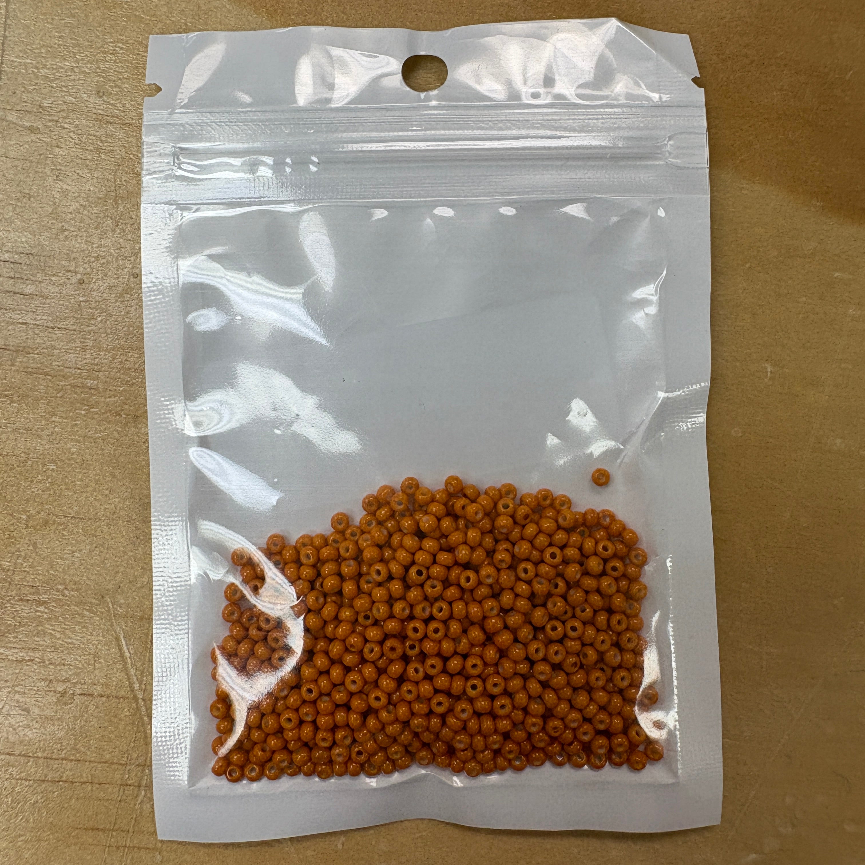 2mm Glass Seed Beads Size 12/0 - Autumn Leaves