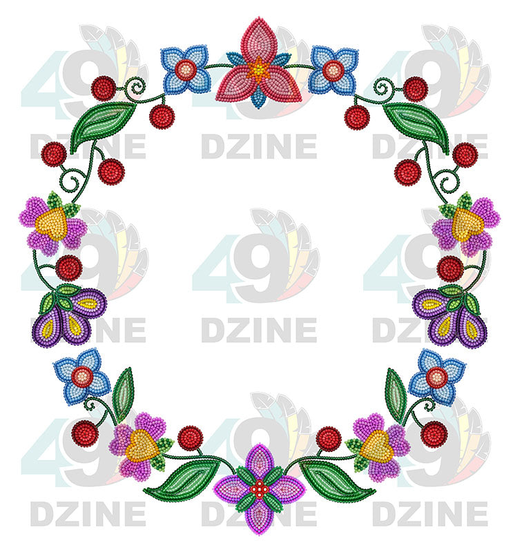 Petal Harmony Hat Transfer