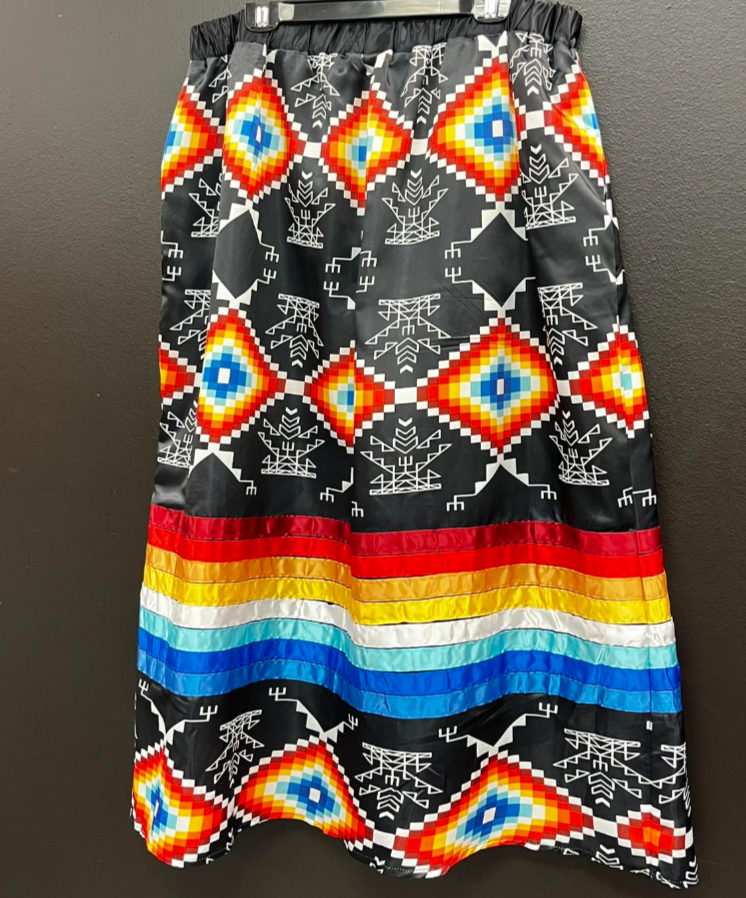 Rainbow Lodge Ribbon Skirt