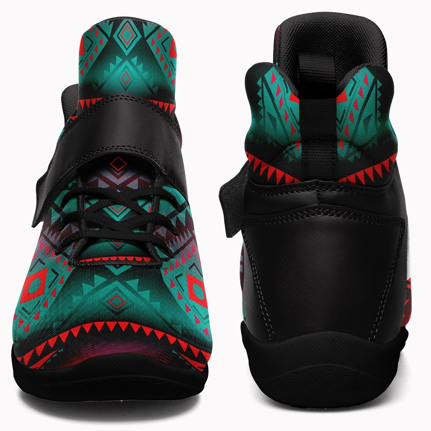 California Coast Summer Gather Ipottaa Basketball / Sport High Top Shoes - Black Sole 49 Dzine