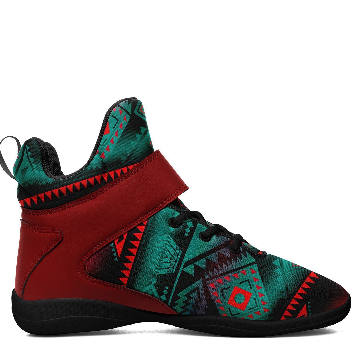 California Coast Summer Gather Ipottaa Basketball / Sport High Top Shoes - Black Sole 49 Dzine