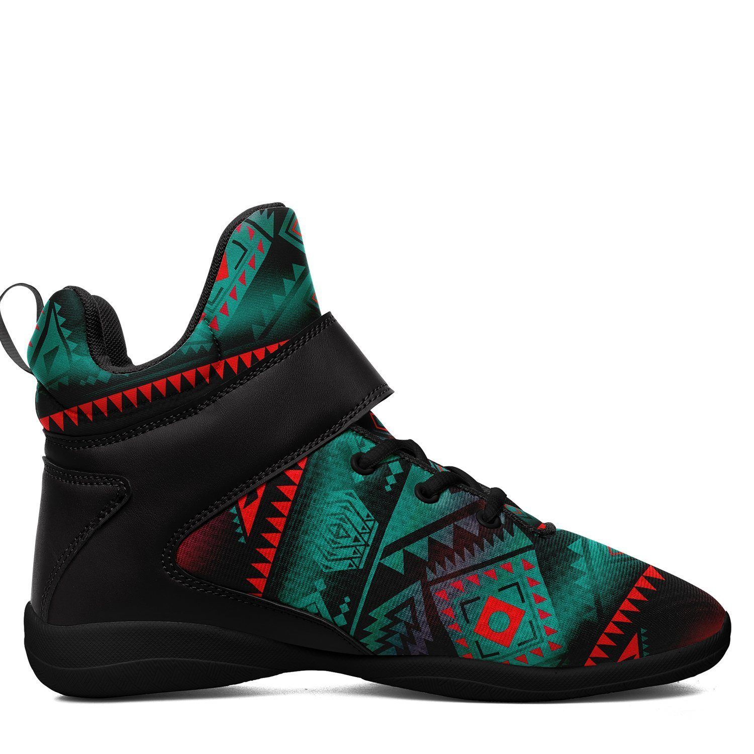 California Coast Summer Gather Ipottaa Basketball / Sport High Top Shoes - Black Sole 49 Dzine