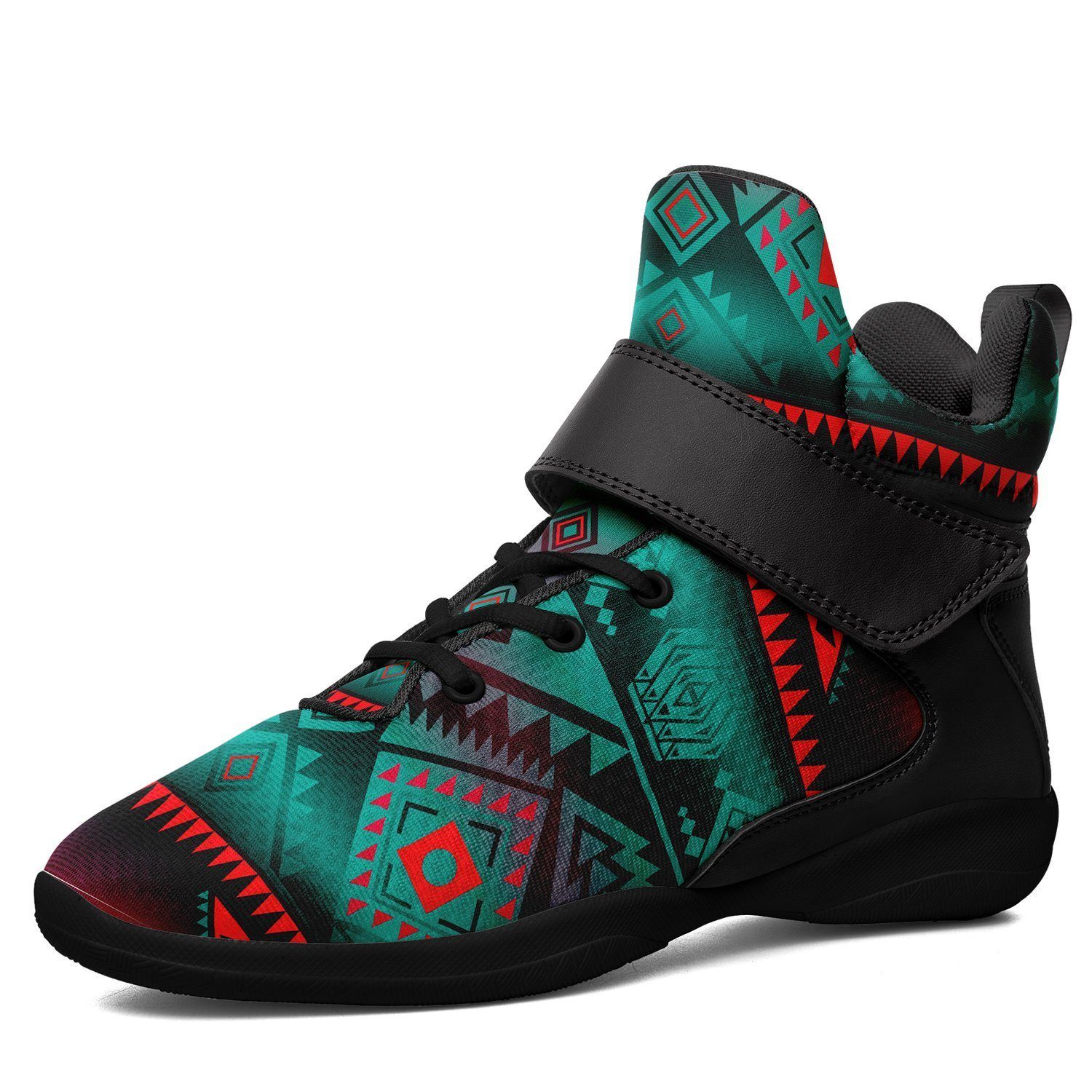 California Coast Summer Gather Ipottaa Basketball / Sport High Top Shoes - Black Sole 49 Dzine US Men 7 / EUR 40 Black Sole with Black Strap