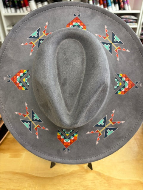 Brother in Arms Grey Fedora Hat