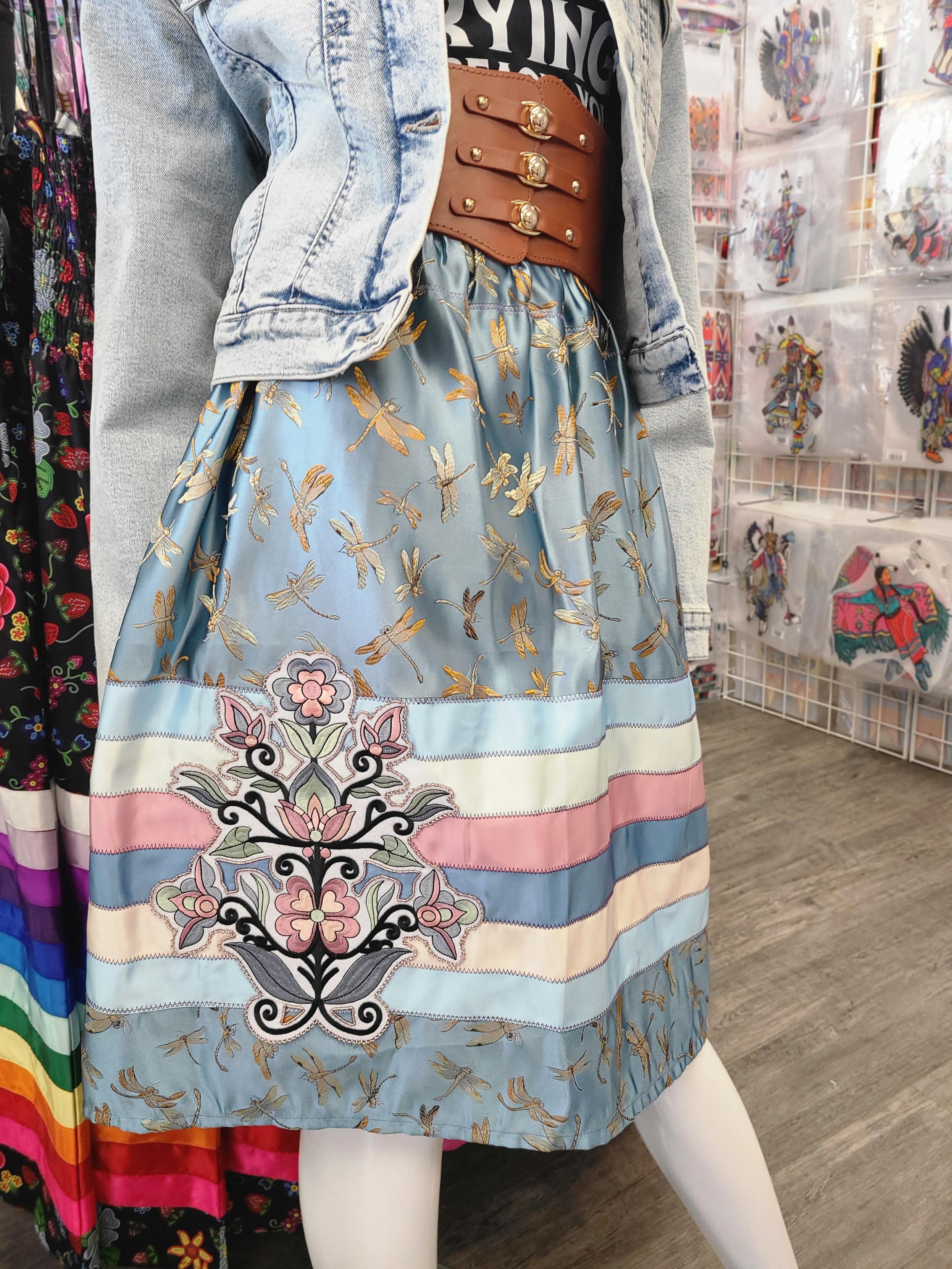 Frostfall Radiance Embroidery Heat Transfer