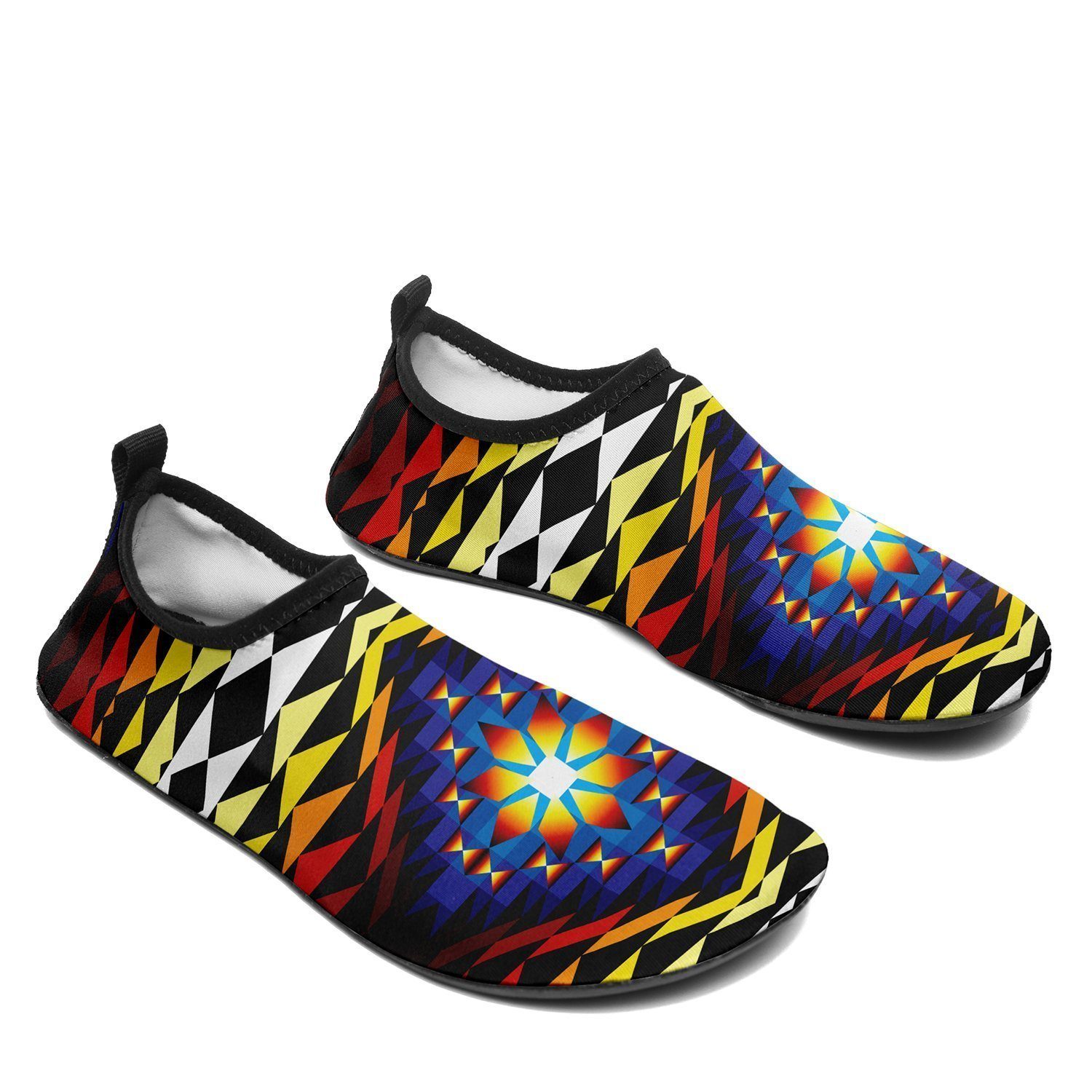 Sunset Blanket Sockamoccs Kid's Slip On Shoes 49 Dzine