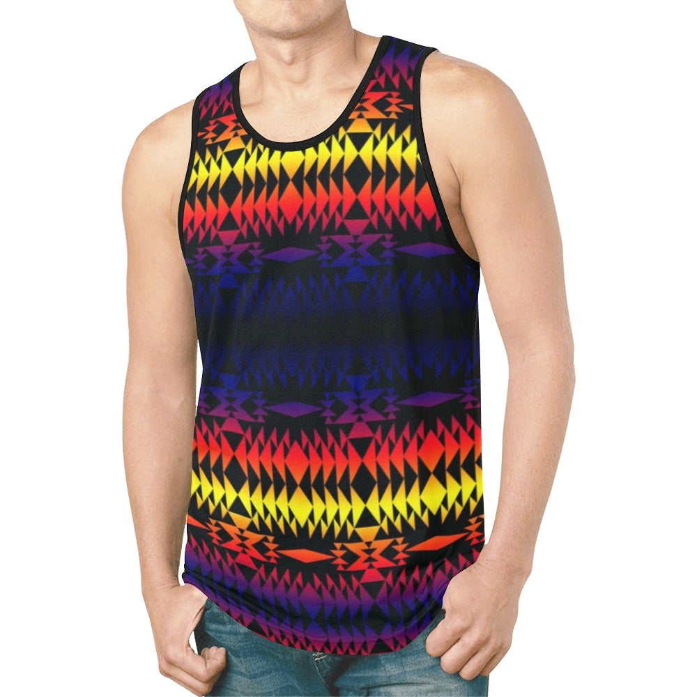 Two Worlds Apart New All Over Print Tank Top for Men (Model T46) New All Over Print Tank Top for Men (T46) e-joyer