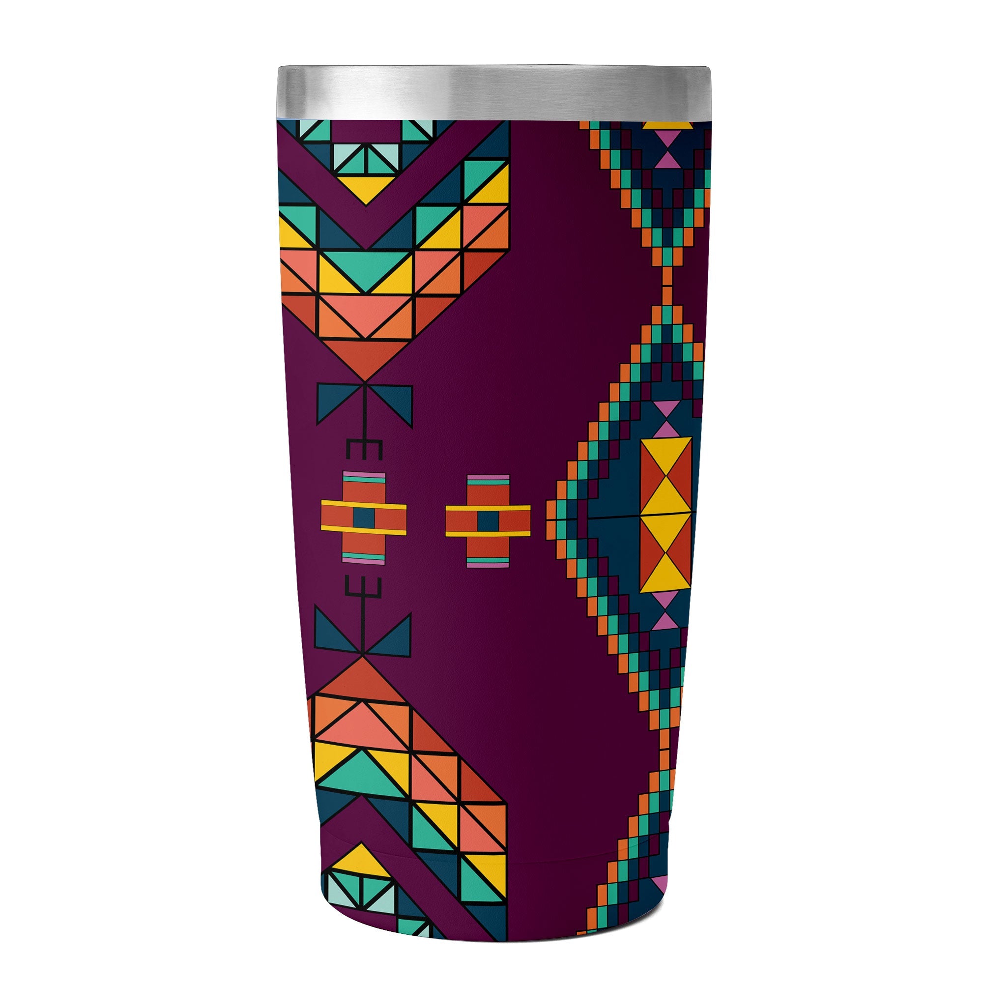 Travois Tipi Berry 15OZ Tumbler