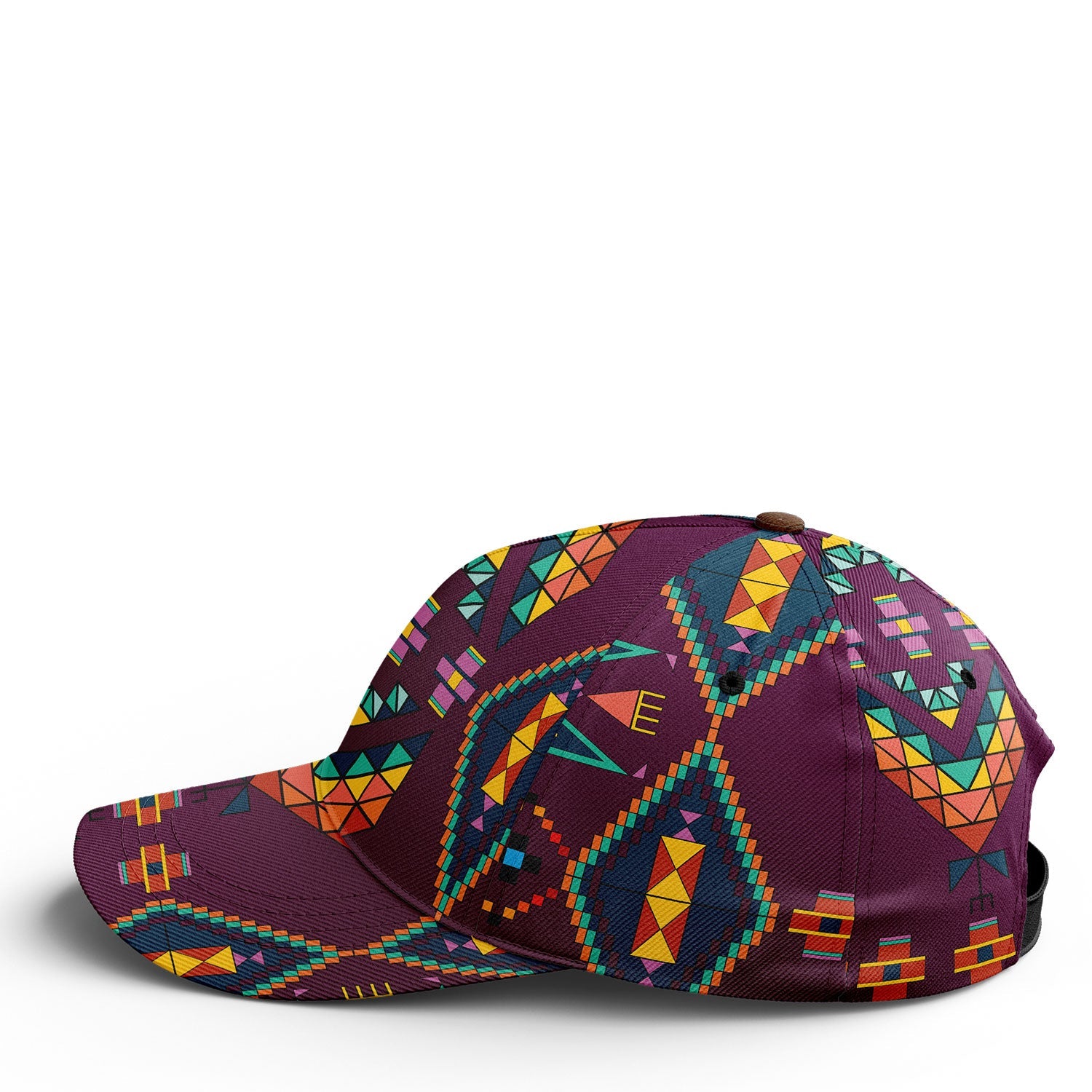 Travois Tipi Berry Snapback Hat