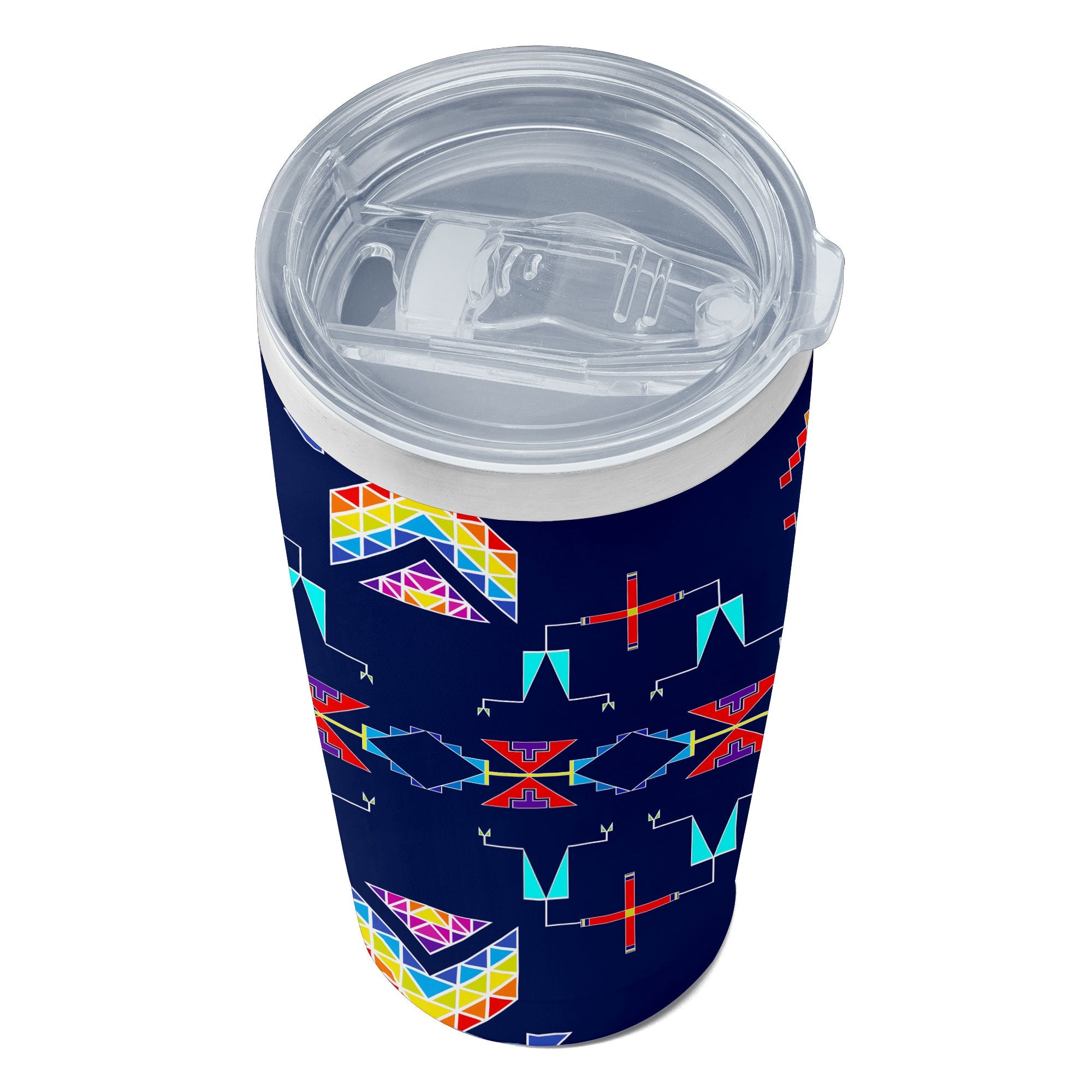 Rainy Chief Rainbow Night Lake 15OZ Tumbler