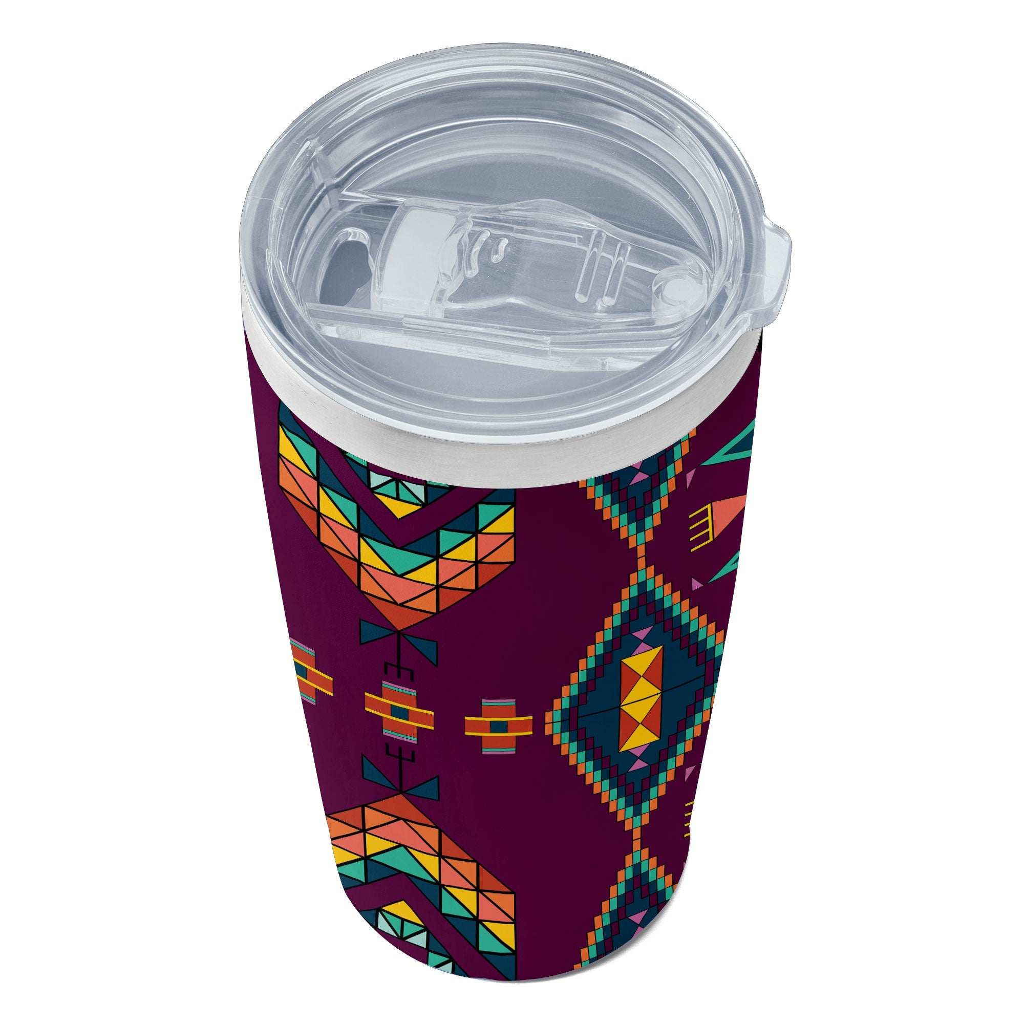 Travois Tipi Berry 15OZ Tumbler