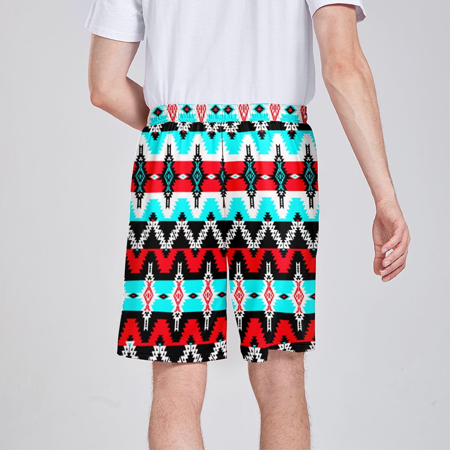 Two Spirit Dance Athletic Shorts with Pockets