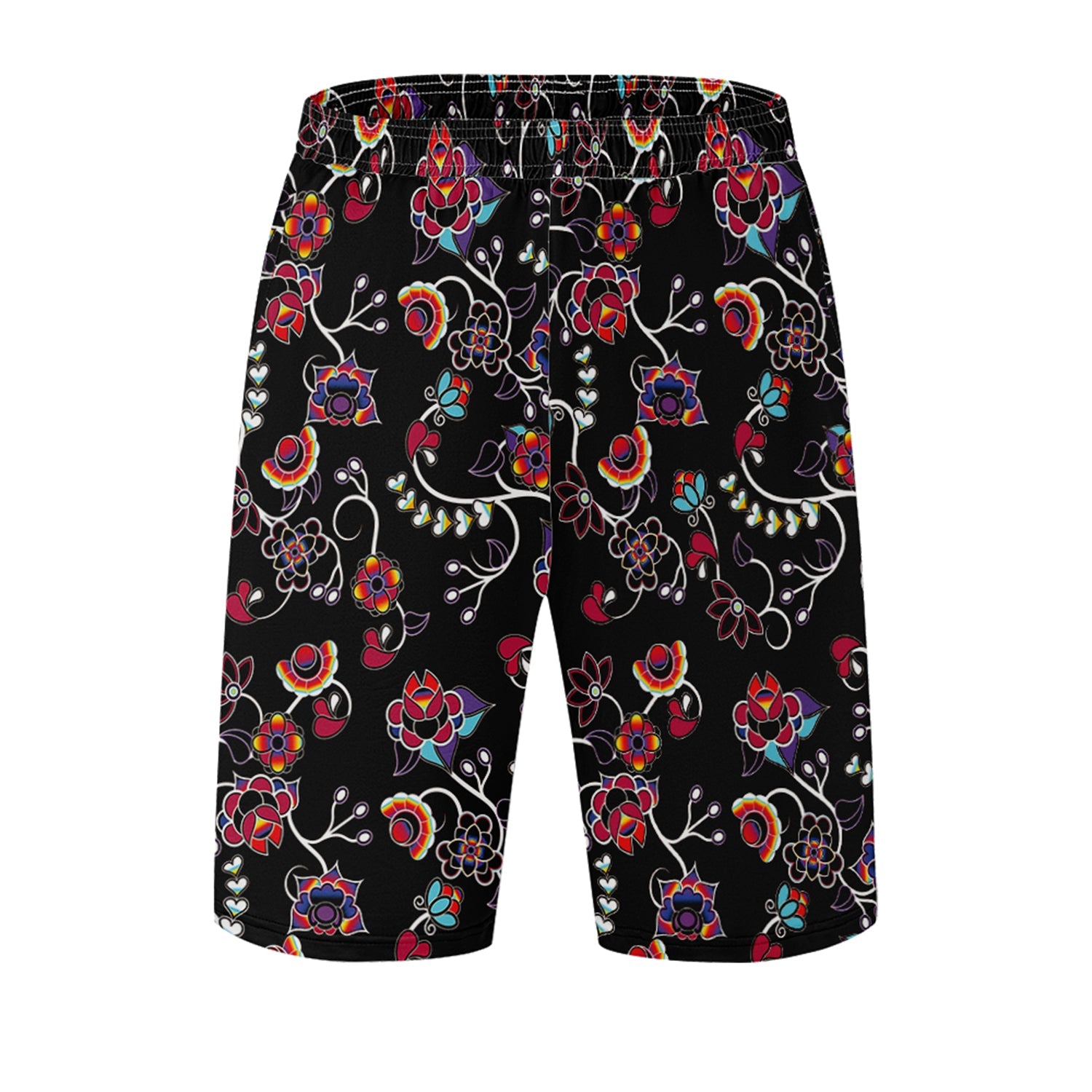 Floral Danseur Athletic Shorts with Pockets