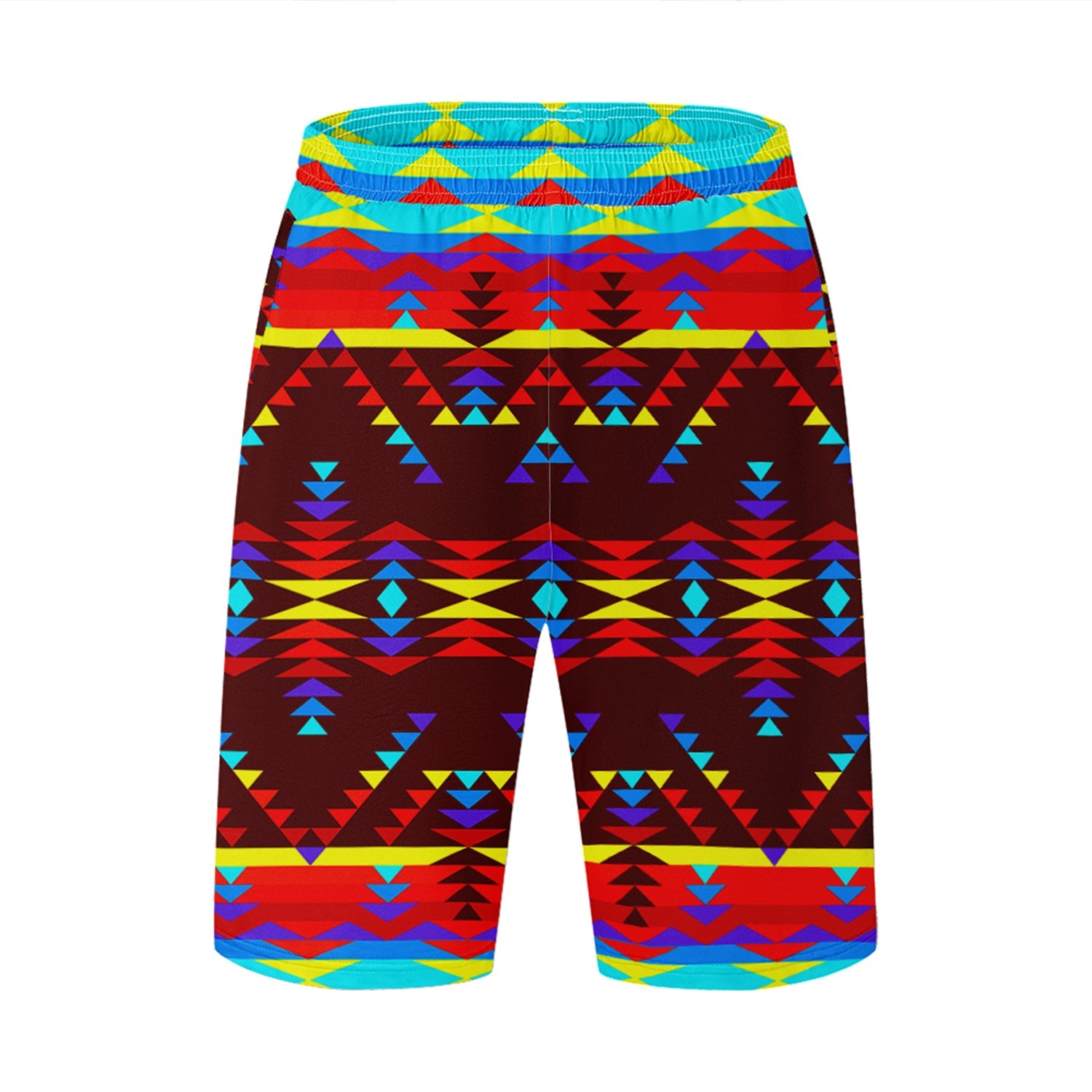 Visions of Lasting Peace Athletic Shorts with Pockets