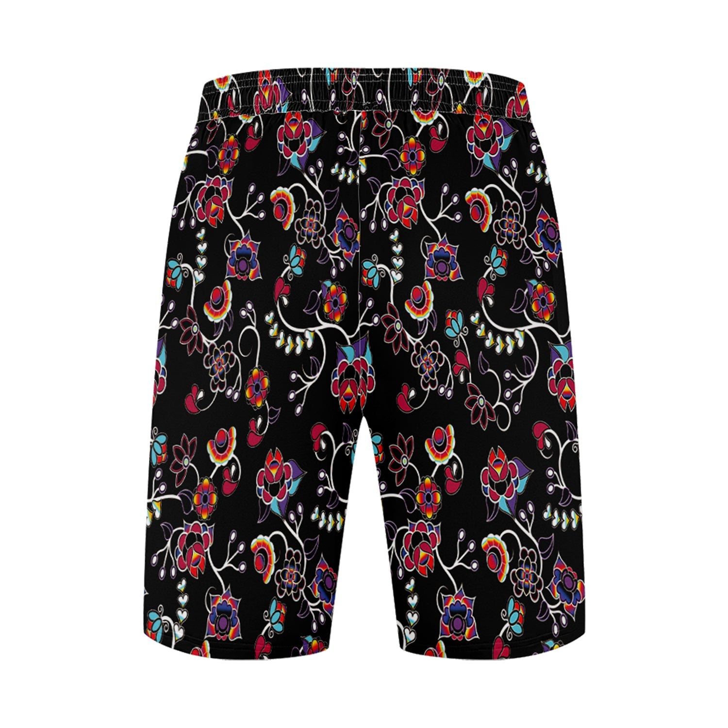 Floral Danseur Athletic Shorts with Pockets