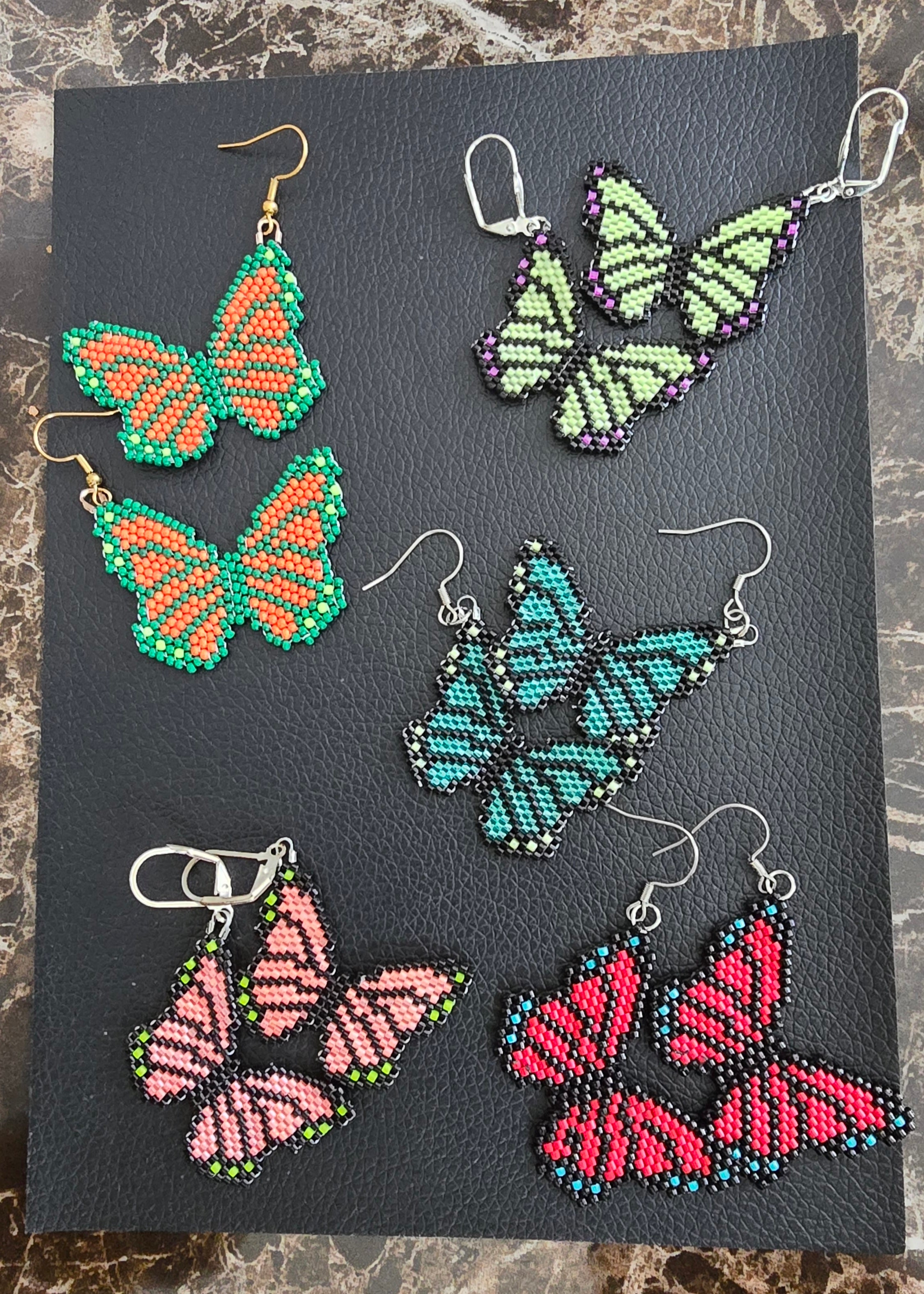 Madeline Desjarlais Butterfly Brick Stitch