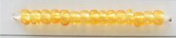 Transparent Seed Beads Size 11/0 - Buttercup