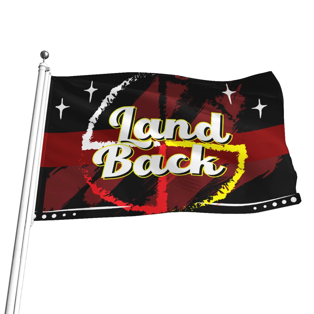 Large Land Back Flag