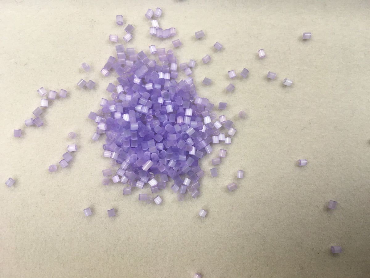 2mm Size 11/0 24g tube Cylindica Seed Beads Grape
