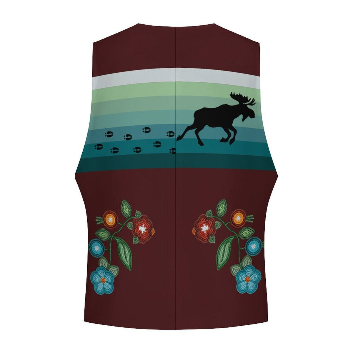 Prairie Fire Petals Version 2 Vest
