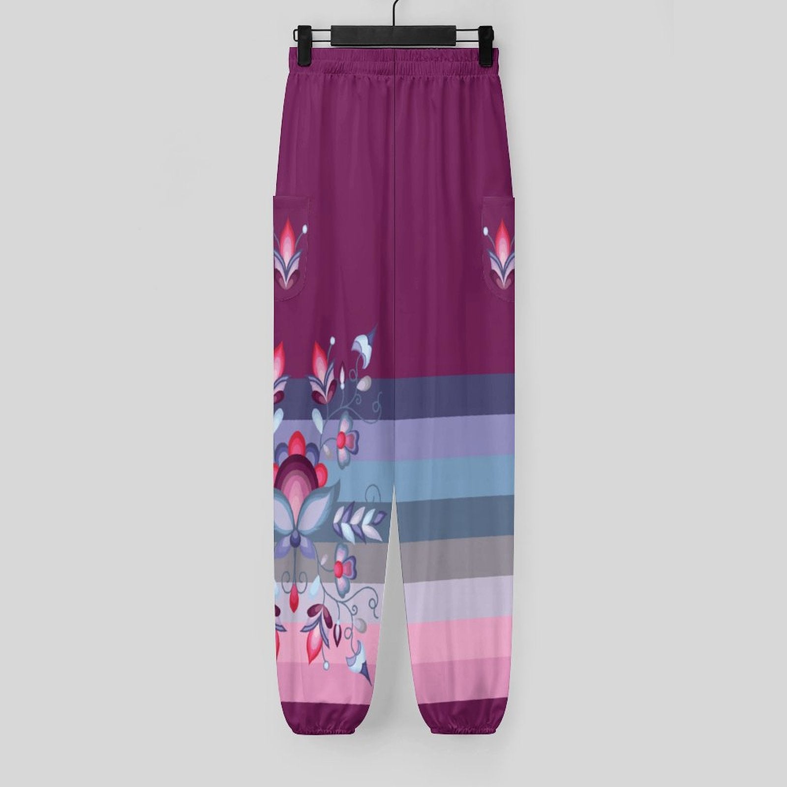 Twilight Hollyvine Purple Ribbon Joggers