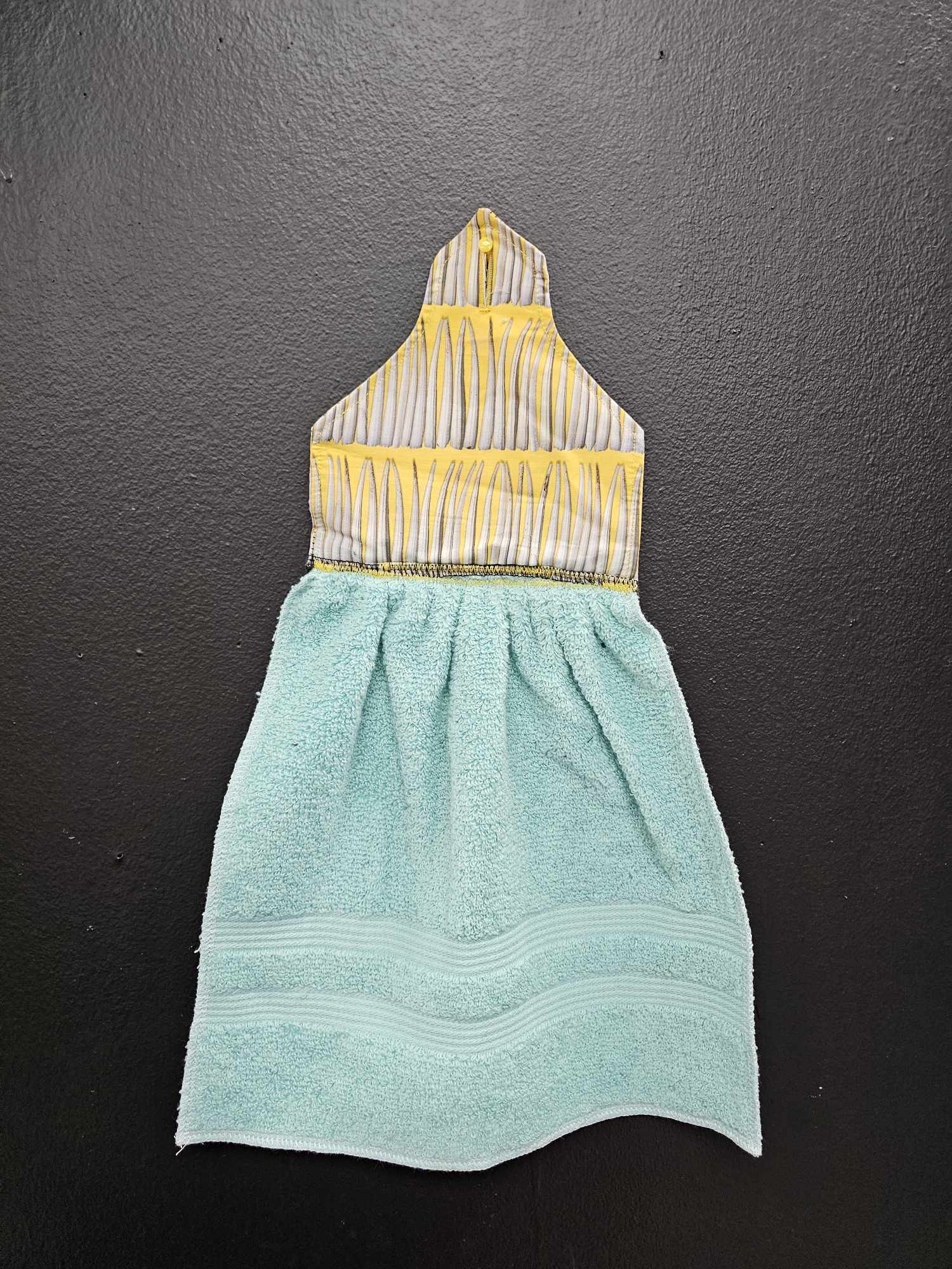 Dentalium Sun Handmade Tea Towel