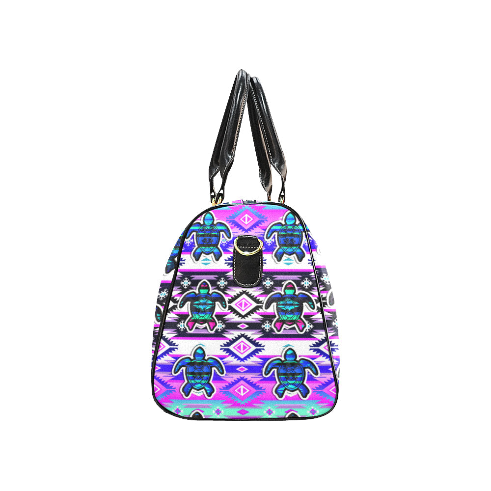 Adobe Dance Turtle New Waterproof Travel Bag/Large (Model 1639)