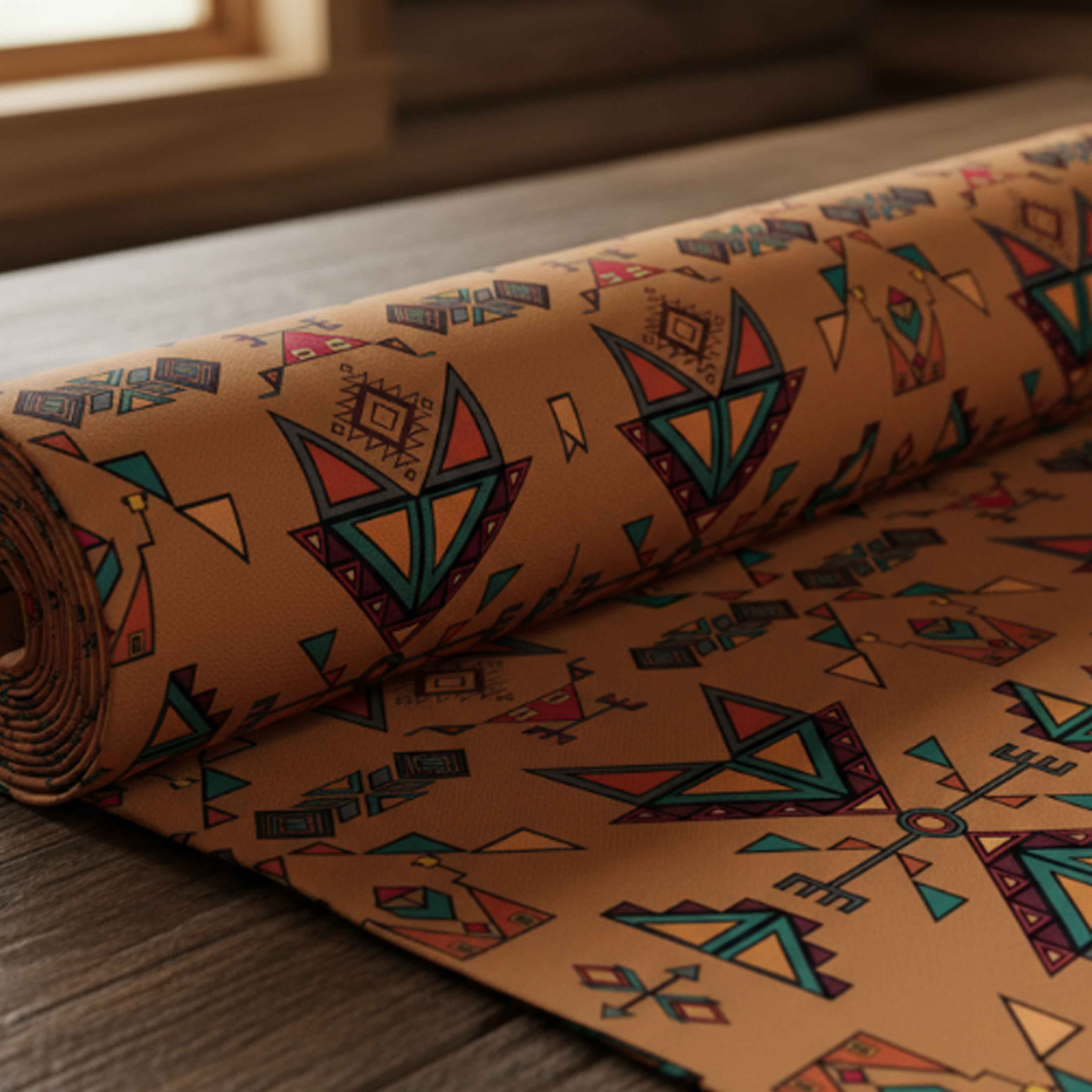 Arrow Dawn Brown Cotton Poplin