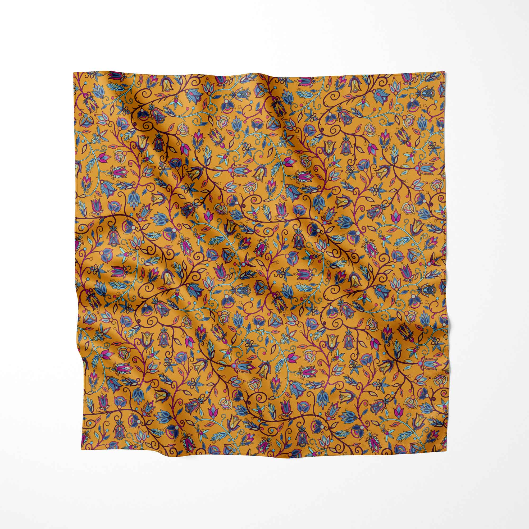 Buffalo Bloom Orange Cotton Fabric