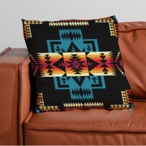 Geometric Throw Cushion