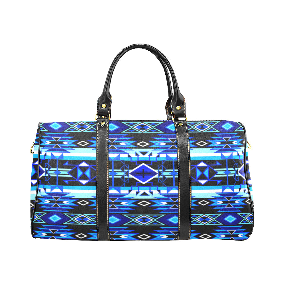Force of Nature Winter Night New Waterproof Travel Bag/Large (Model 1639)