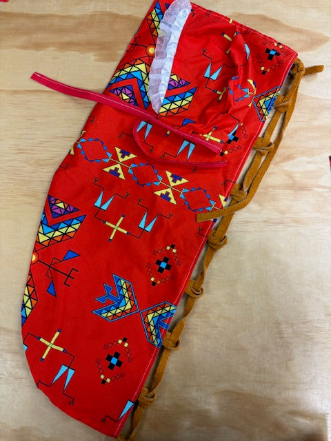 Handmade Moss Bag and Bonnet Set