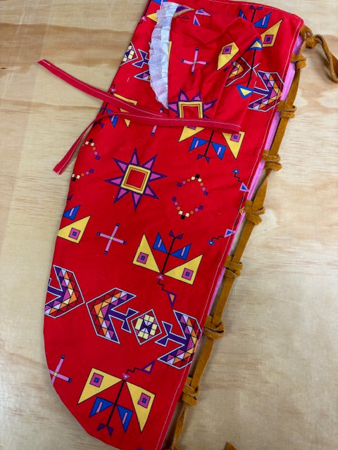 Handmade Moss Bag and Bonnet Set