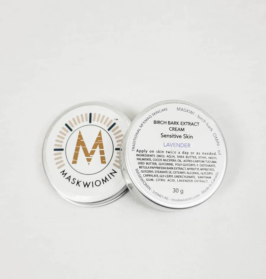 Maskwiomin Birch Bark Extract Cream Lavender 30g