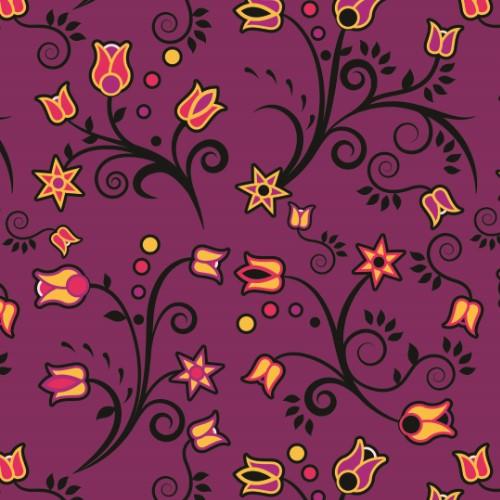 Lollipop Star Cotton Poplin Fabric By the Yard