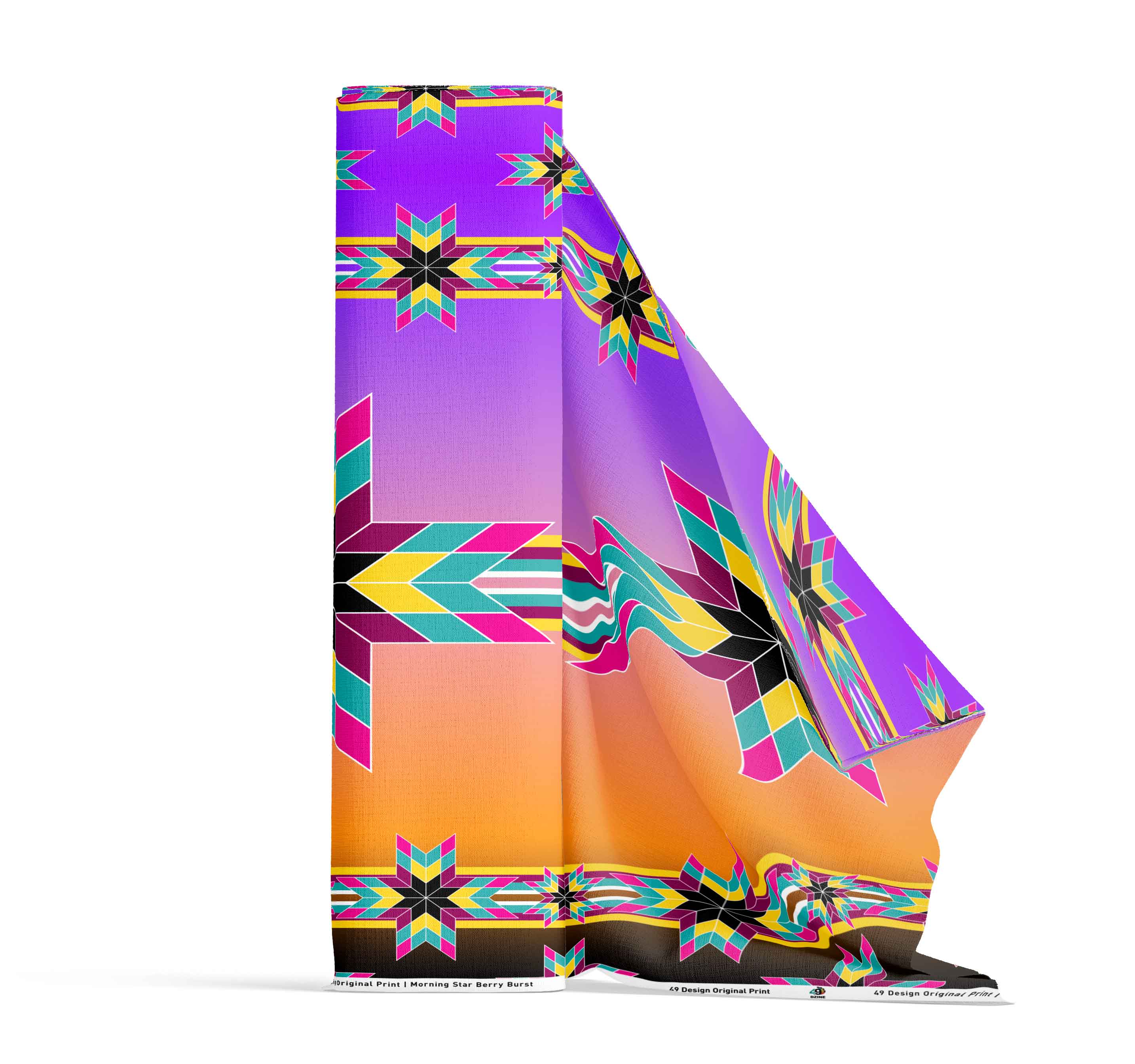 Morning Star Berry Burst Cotton Poplin