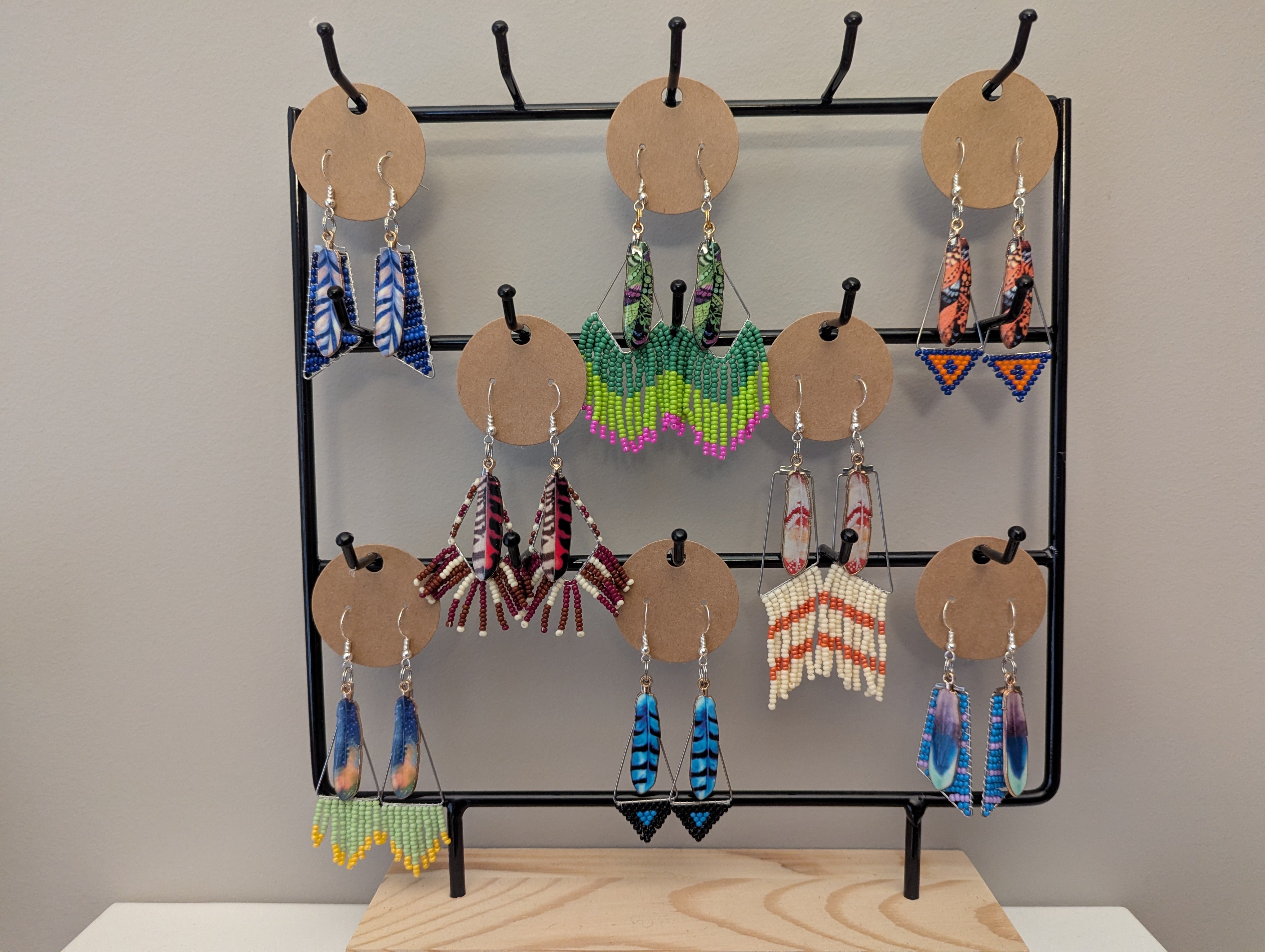 Erin Thomas Feather Earrings