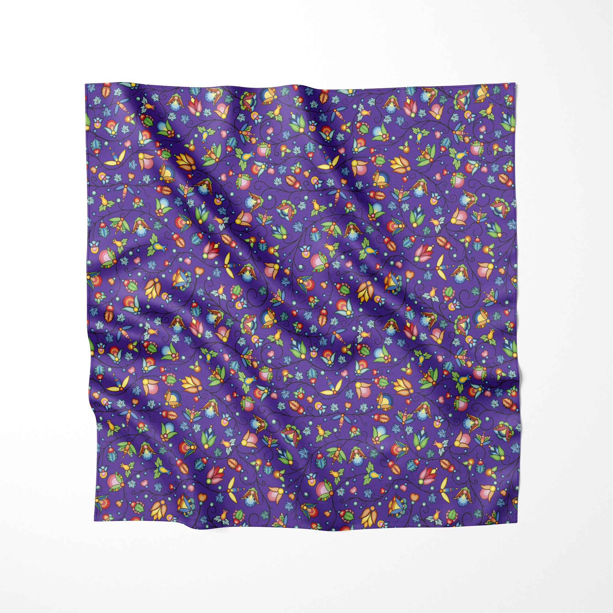 Prairie Plains Spirit Midnight Purple Cotton Fabric