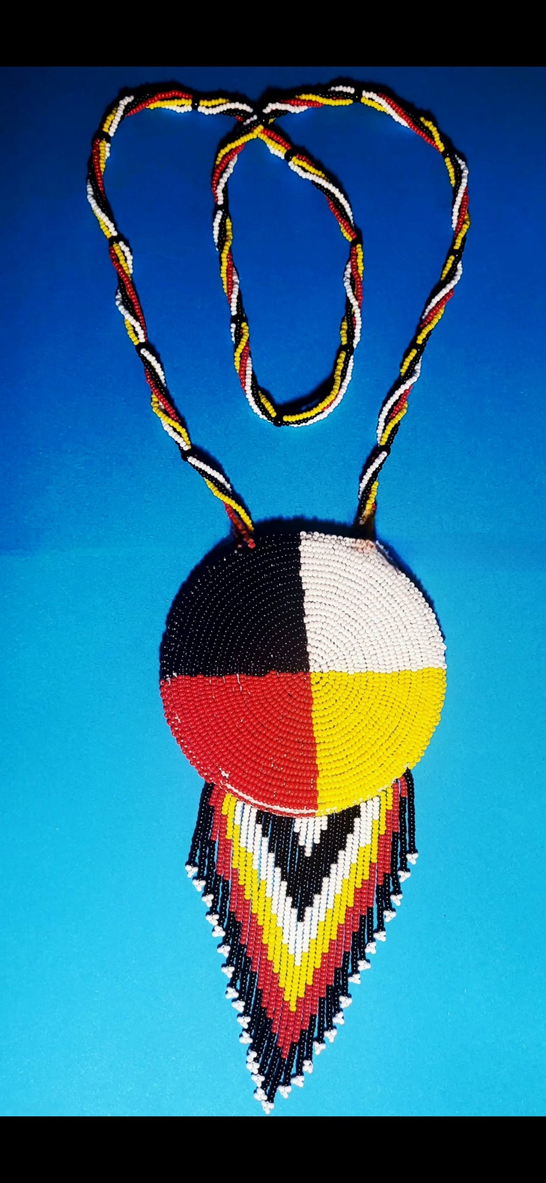 Danielle Redgun Medicine Wheel Medallion
