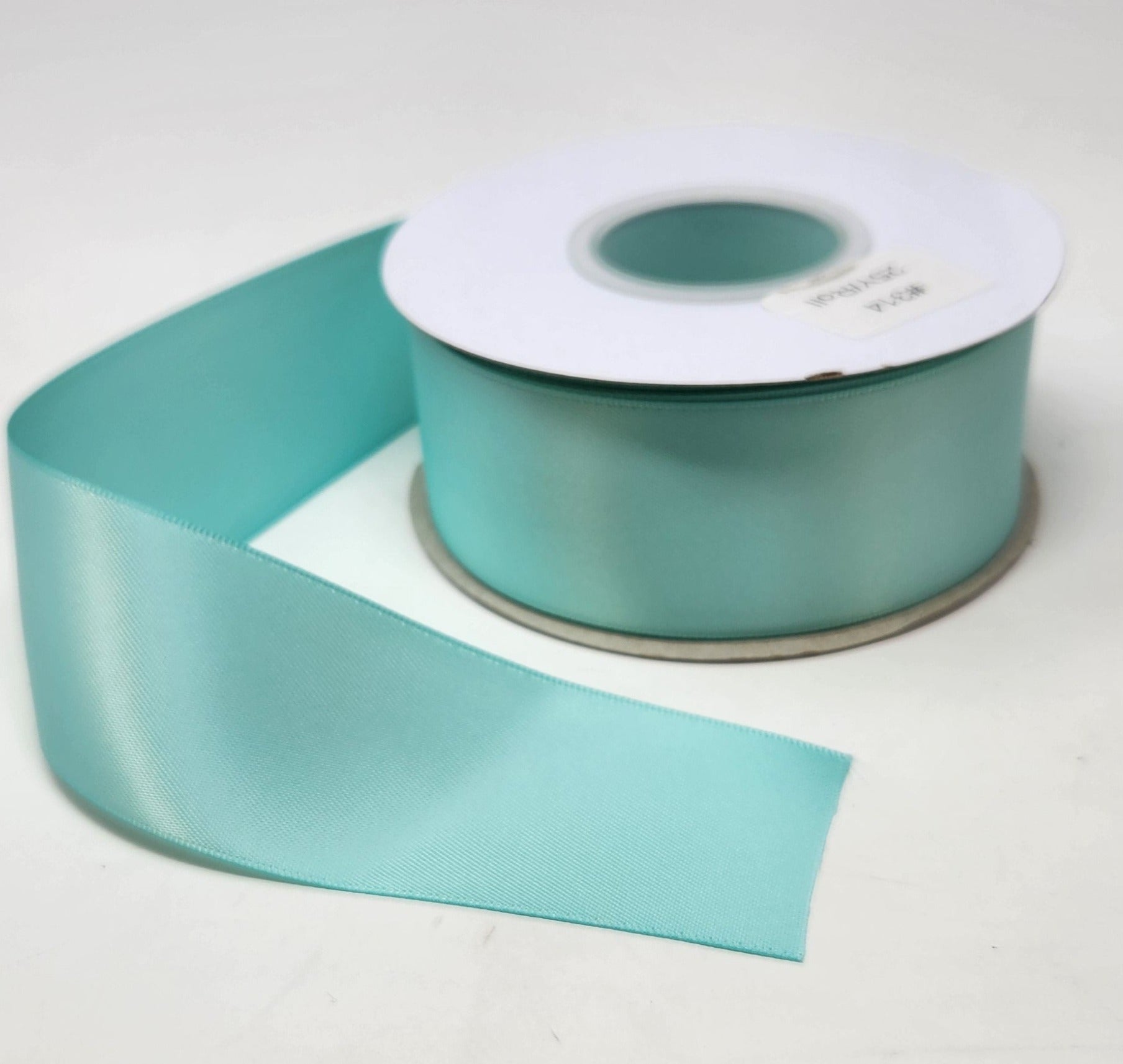 Aqua - Double Face 1.5 inch Solid Colored Ribbon